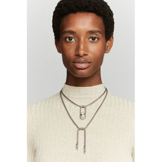 Colar Double Style Prata Boho